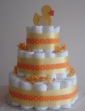 diaper cake by Mekhismom