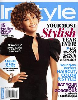 Whitney Houston InStyle cover